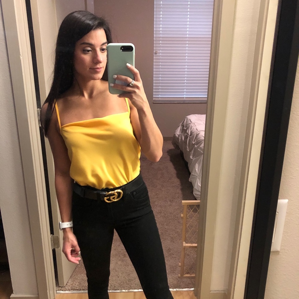 Topshop Cowl Neck Camisole